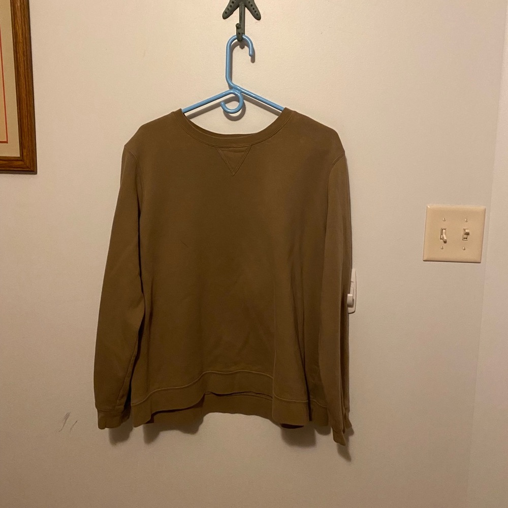Plain Brown Crewneck